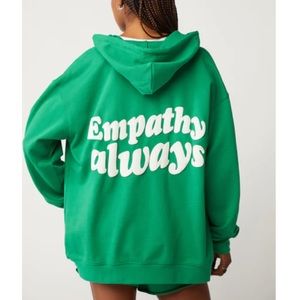 MAYFAIR GROUP EMPATHY ALWAYS ZIP UP HOODIE SWEATSHIRT